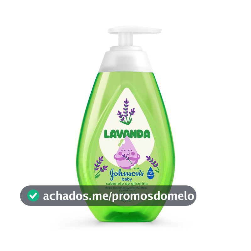 Sabonete Líquido Johnson's Baby, Lavanda, 400ml