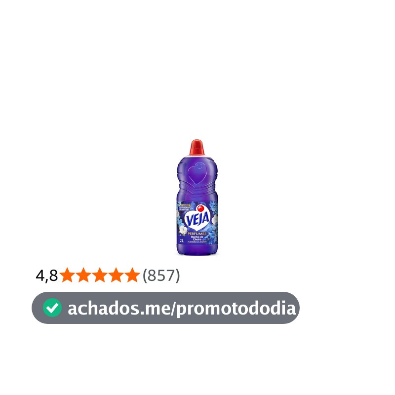 Limpador Perfumado Veja Banho de Cheiro 2L
