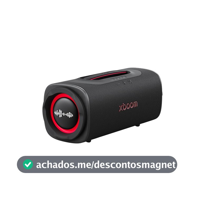 Caixa de Som LG Boombox Speaker XBOOM Blast 220W Bluetooth Bat. 36h IP68