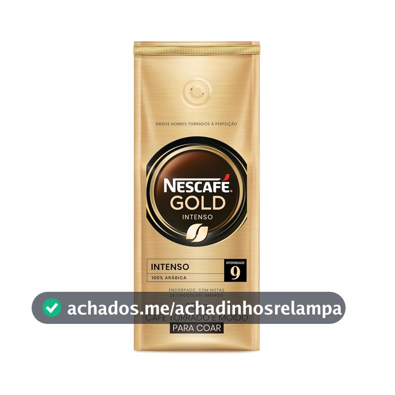 Café Torrado e Moído NESCAFÉ Gold Intenso 250g