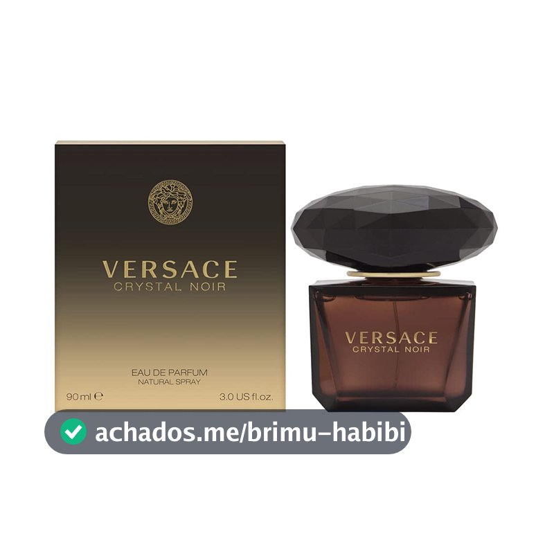 Versace Crystal Noir Eau De Parfum Feminino 90 ml