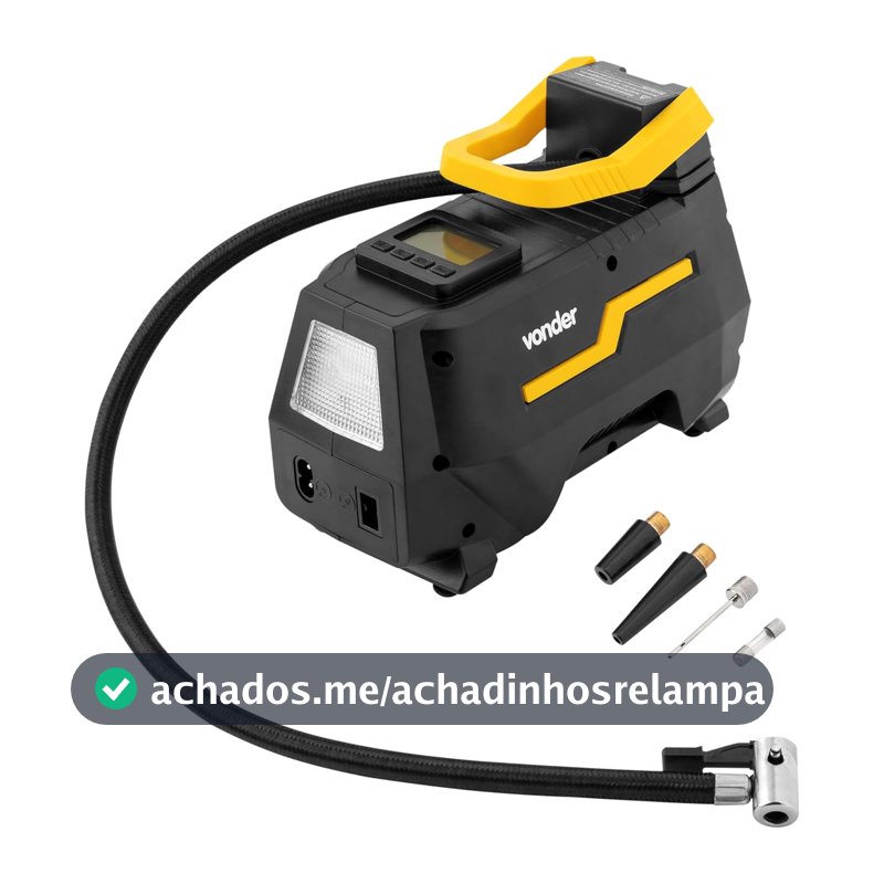 Compressor De Ar Automotivo Cav 150 12 V Ou 127 V A 220 V Bivolt Vonder