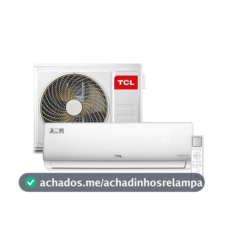 TCL Ar Condicionado Split Inverter TCL 34.000 Btus Elite Quente e Frio TAC-34CHSG2-INV – 220 Volts