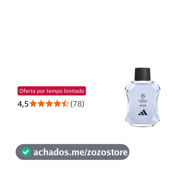 Perfume adidas UEFA Pro Player Eau de Toilette 100ml