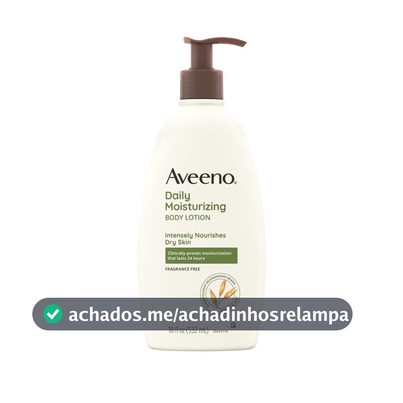 Hidratante Corporal Diário em Creme Aveeno, 532ml