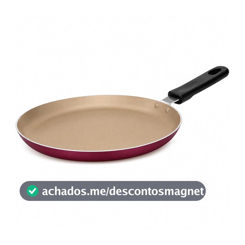 Frigideira Panquequeira Antiaderente Premium – Panquecas, Tapiocas, Crepes e Omeletes