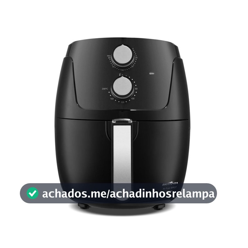 Britânia Fritadeira Air Fryer BFR37 Revestimento Dura Mais 4,2L 1500W 127V 4 litros