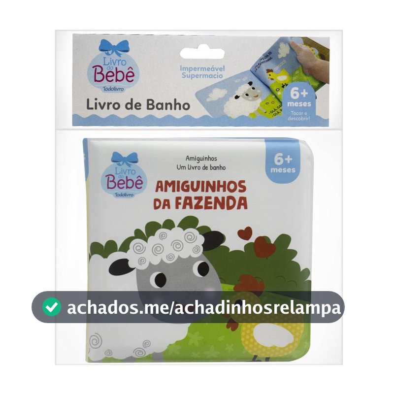 Amiguinhos - Um Livro de Banho: Amiguinhos da Fazenda
