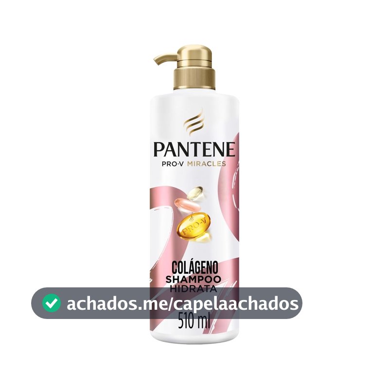 Pantene Pro-V Miracles Shampoo Colágeno Hidrata e Resgata 510 ml