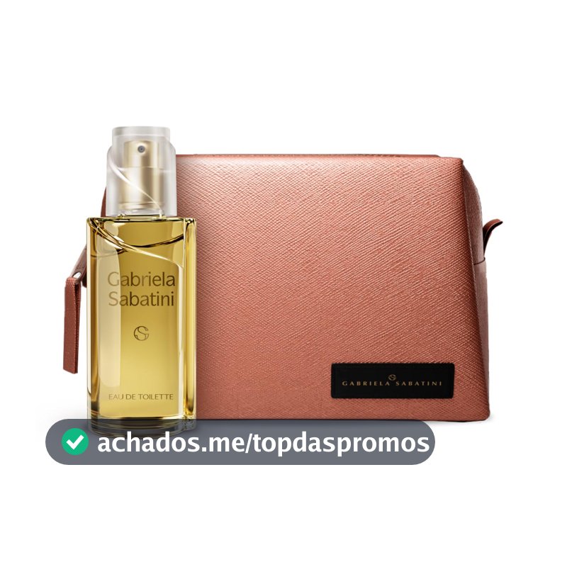 KIT GABRIELA SABATINI EDT 30ML GANHE NECESSAIRE