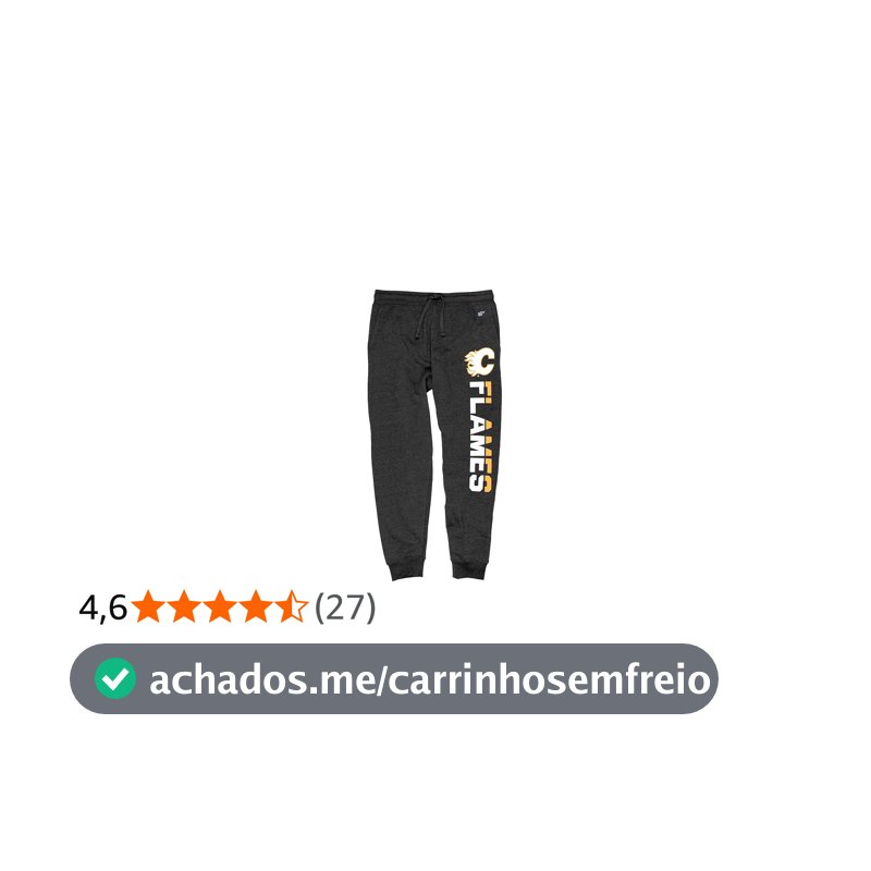 Blue 84 Calça de moletom masculina oficialmente licenciada pela NHL