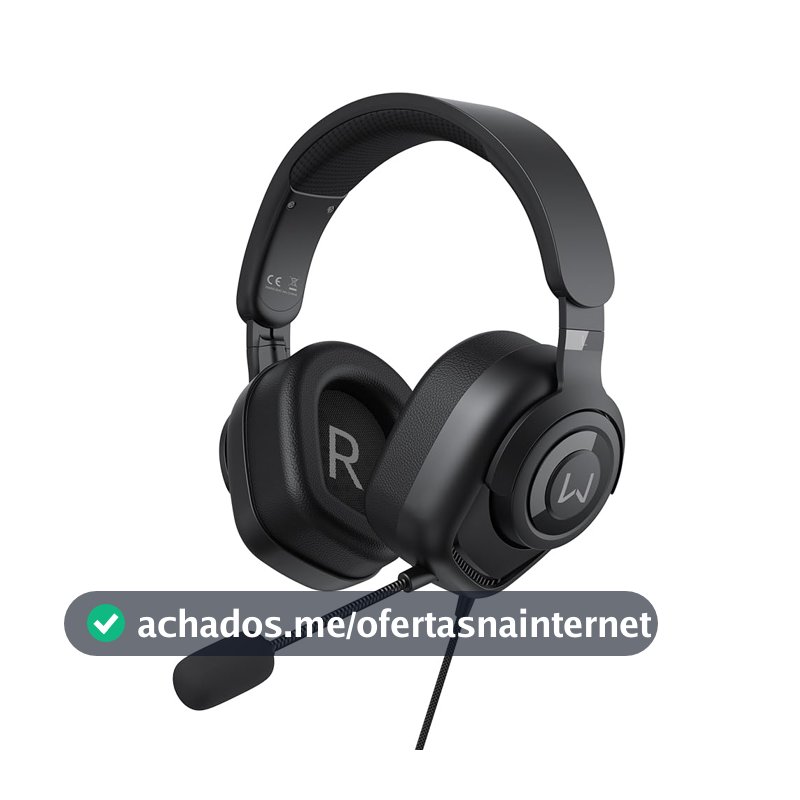 Headset Gamer Huginn Warrior Preto - PH701