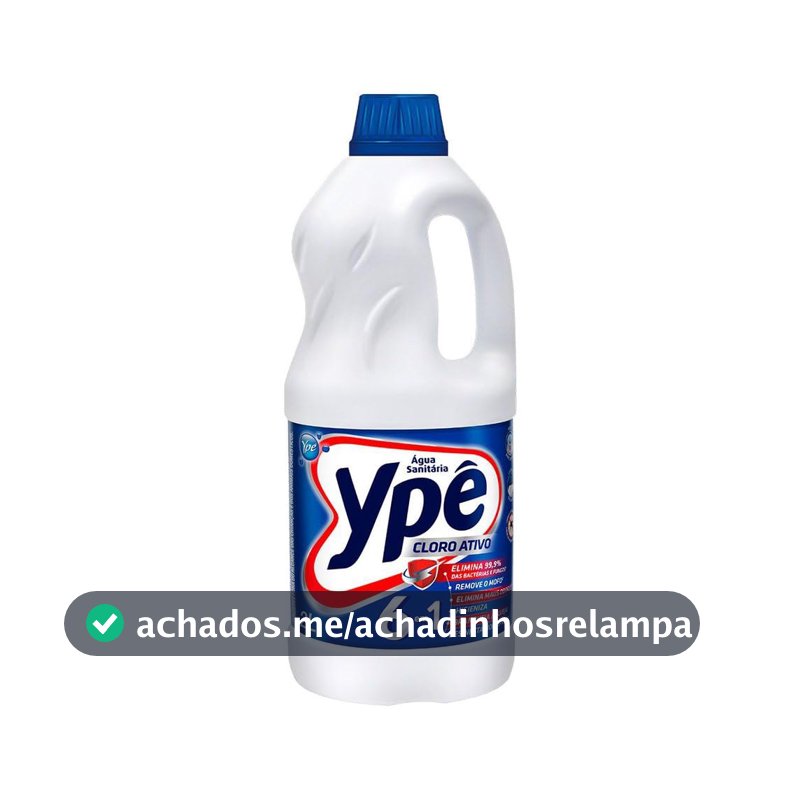 Água Sanitária Ypê 2 Litros