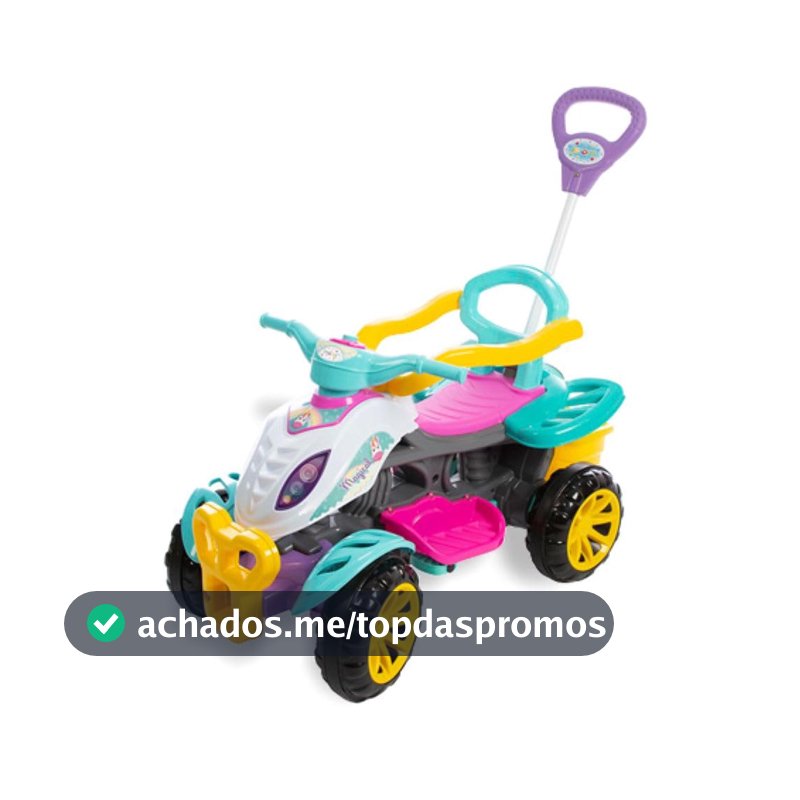 Maral Quadriciclo Menina Caixa Multicor