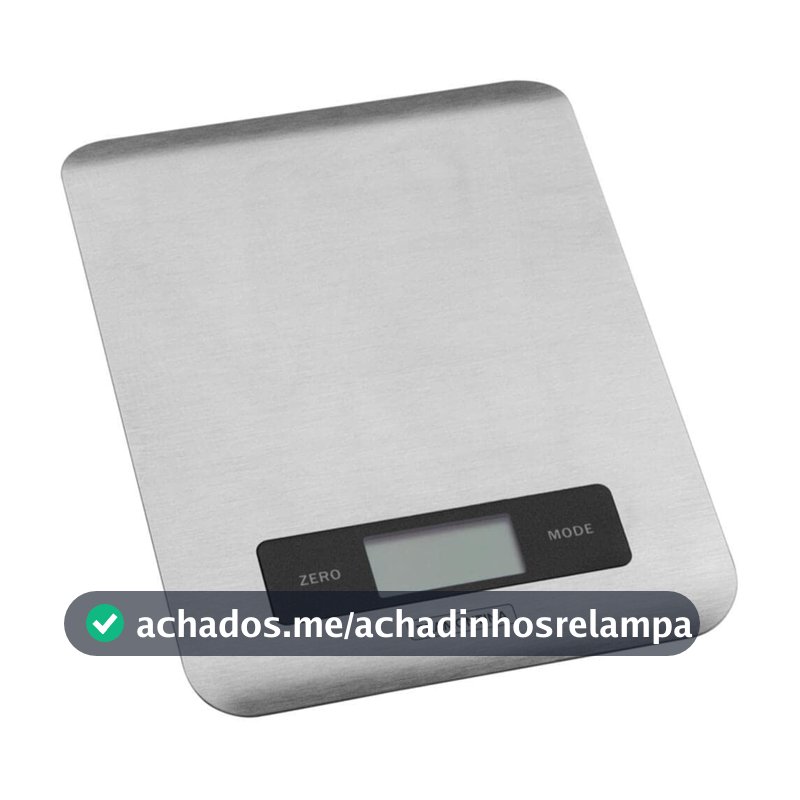 Balança Digital Para Cozinha Tramontina Adatto Em Aço Inox