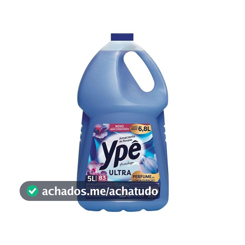 Ypê Amaciante Tradicional Aconchego 5L (Embalagem pode variar)