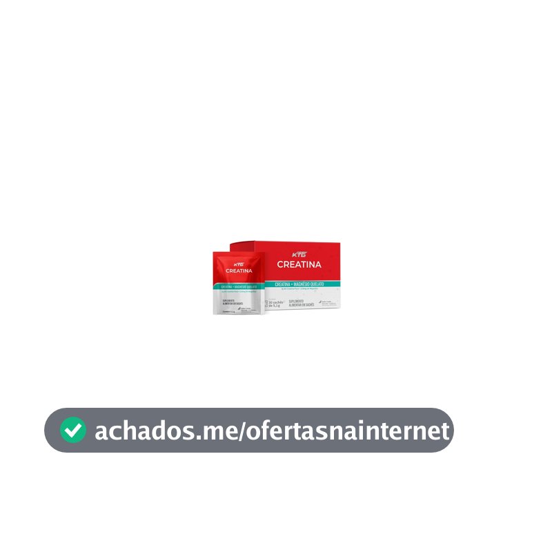 Katiguá, Creatina pura + Magnésio Quelato, Sabor Limão, 30 Sachês, 5,1 Gramas