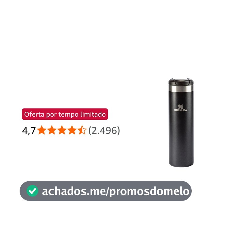 Stanley Garrafa Térmica Aerolight Transit Black 591ml