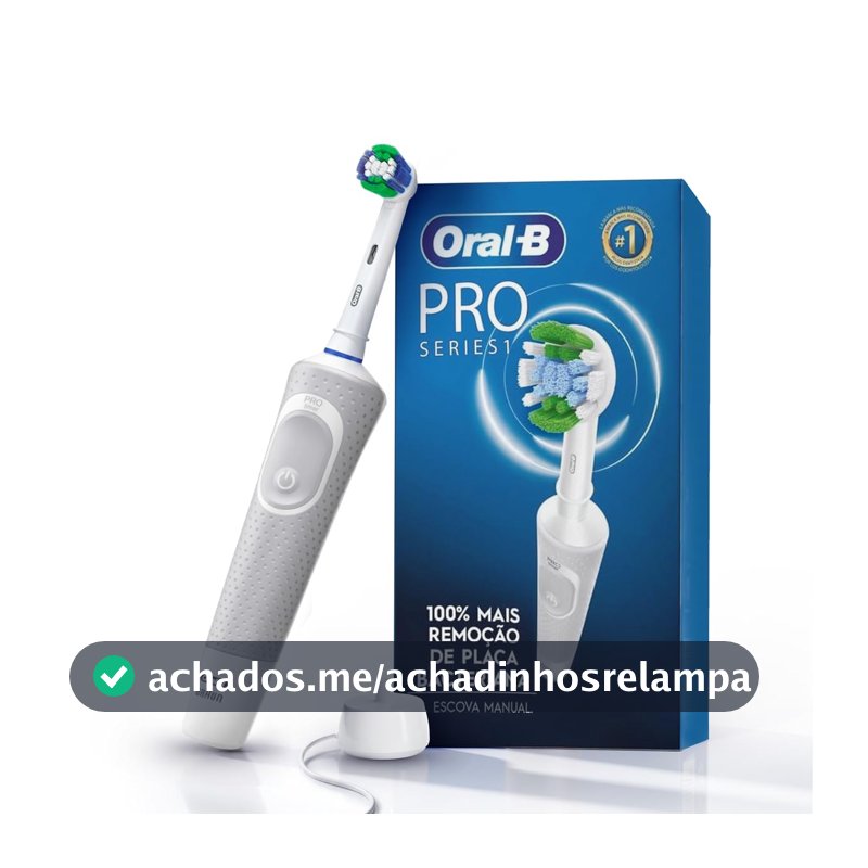 Oral-B Escova de Dente Elétrica PRO Series 1, 1 Unidade