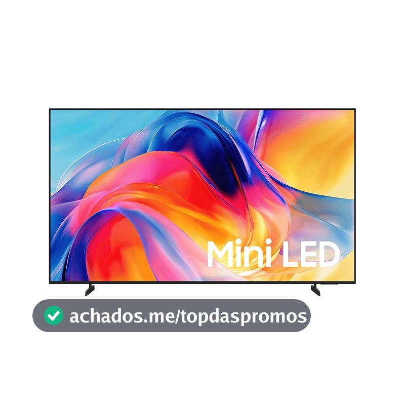 Samsung Smart TV 50" Mini LED 4K M75H 26/2027, Vision AI Companion, Modo Futebol, Xbox Cloud Gaming, Canais Gratuitos, 7 Anos de Atualização