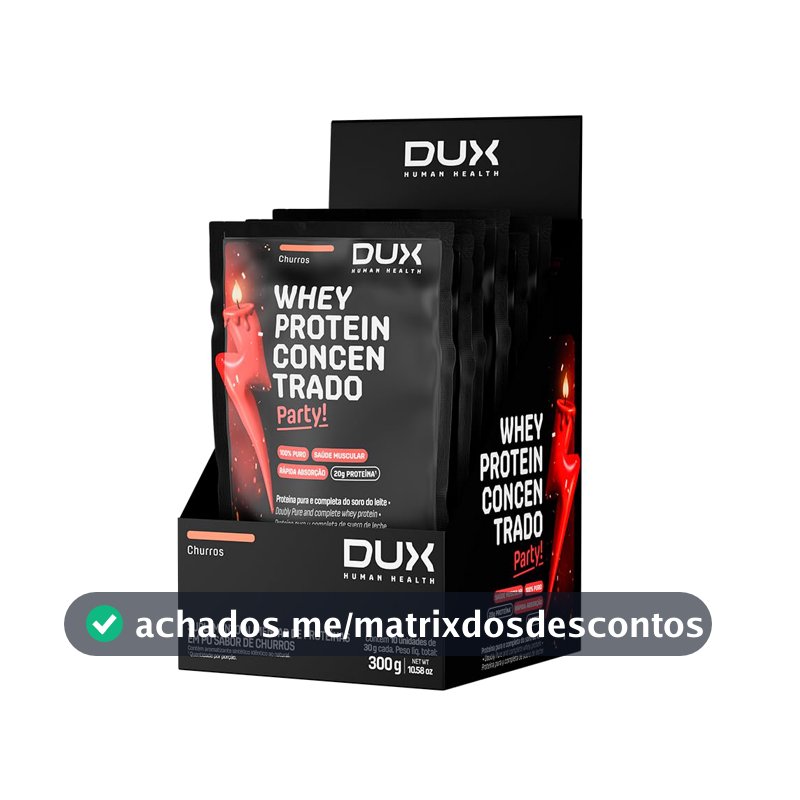 Dux - WHEY PROTEN CONCENTRADO CHURROS - SACHE