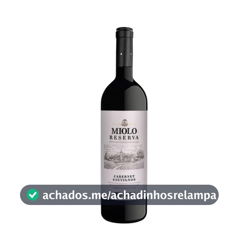 VINHO MIOLO RESERVA TINTO SECO CABERNET SAUVIGNON 750ML