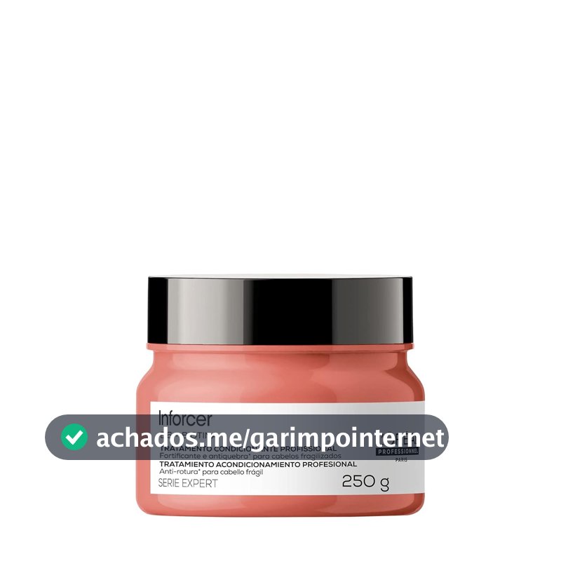 L'Oréal Professionnel Serie Expert Inforcer Máscara de Tratamento, Fortificante Anti-Quebra que Estimula o Crescimento e Previne a Queda, com Biotina e Vitamina B6 para Cabelos Frágeis, 250g