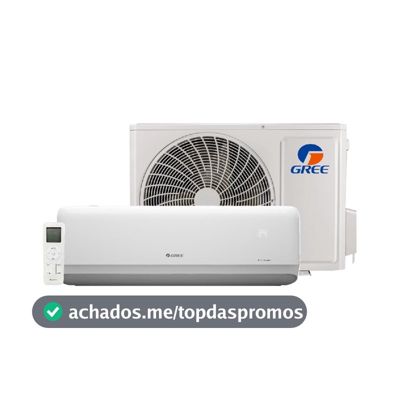 Gree Ar Condicionado Split Hi Wall Inverter Gree G-Side 12000 BTU/h Frio GWC12ATCXB-D6DNA3C – 220 Volts