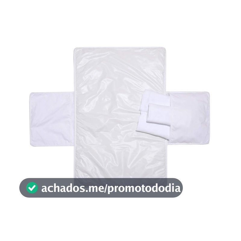 Papi Textil Trocador Porta Fraldas Mami Clássicos Portátil 66Cm X 40Cm Contem 01 Unidade