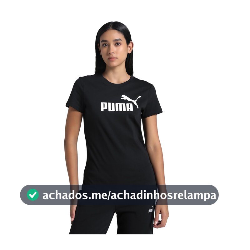Camiseta Puma Ess No. 1 Logo Feminina
