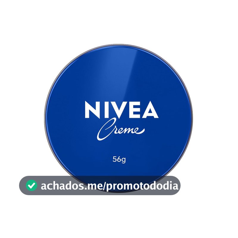 NIVEA Creme Hidratante Lata 56g, Hidratação Profunda 24h, Corporal, Uso Diário, Multibenefícios, Todas as Peles