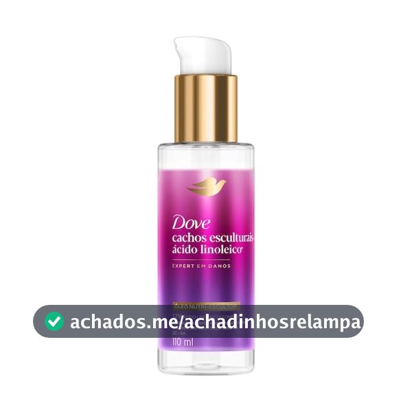Dove Óleo Nutri-Escultor Cachos Esculturais + Ácido Linoleico 110ml