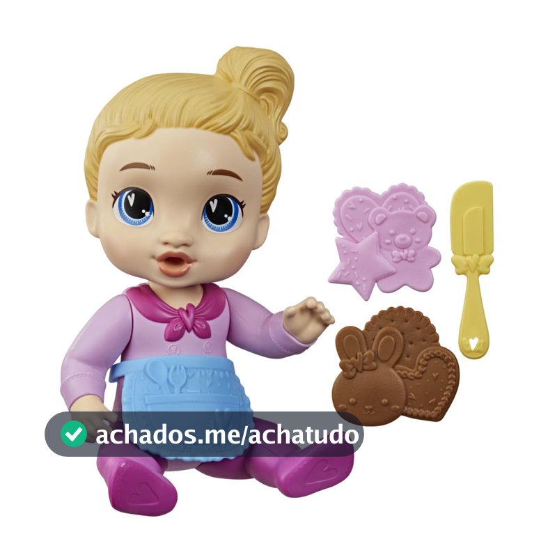 Boneca Baby Alive Bebe Confeiteira Bldh