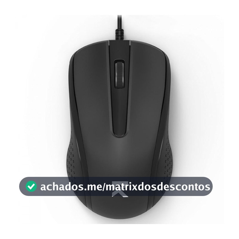 Mouse Office Redragon, 1200DPI, C/ 3 Botões, Ambidestro, c/cabo de 1,5m - BM-4049 - Preto