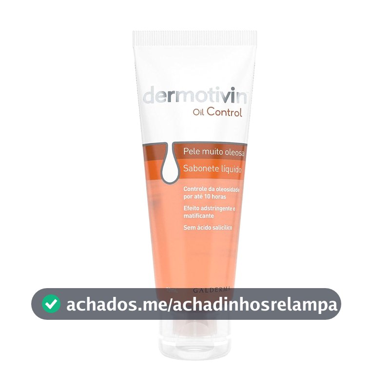 Dermotivin Control Sabonete Liquido 70 Ml