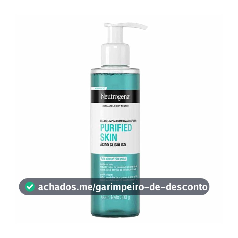 Gel de Limpeza Facial Neutrogena Purified Skin, 300g