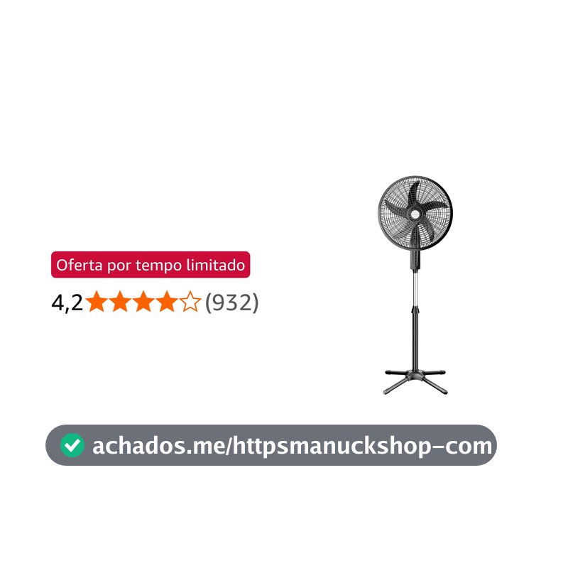 HEPTA WORLD Ventilador de Coluna, Resfriamento, Silencioso, Design Slim para Casa Escritório (PRETO, 220V, 101)