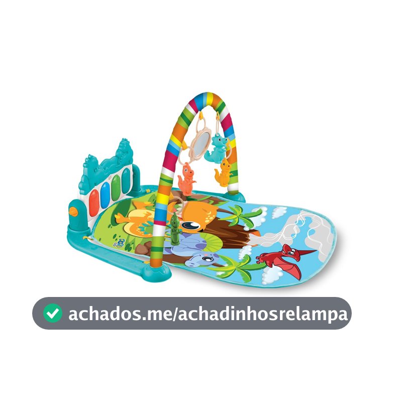 Tapete de Atividades para Bebê Maxi Baby Funny Dino, Piano