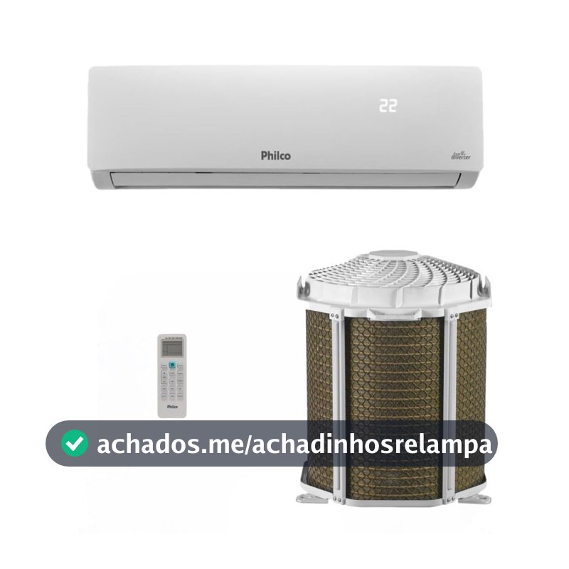 Ar-Condicionado Split HW Inverter Philco PAC9FC 9.000 BTUs R-32 Só Frio 220V