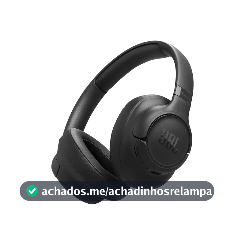JBL, Fone de Ouvido Bluetooth Over-Ear, Tune 730BT, Sem Fio, Até 76 Horas de Bateria - Preto