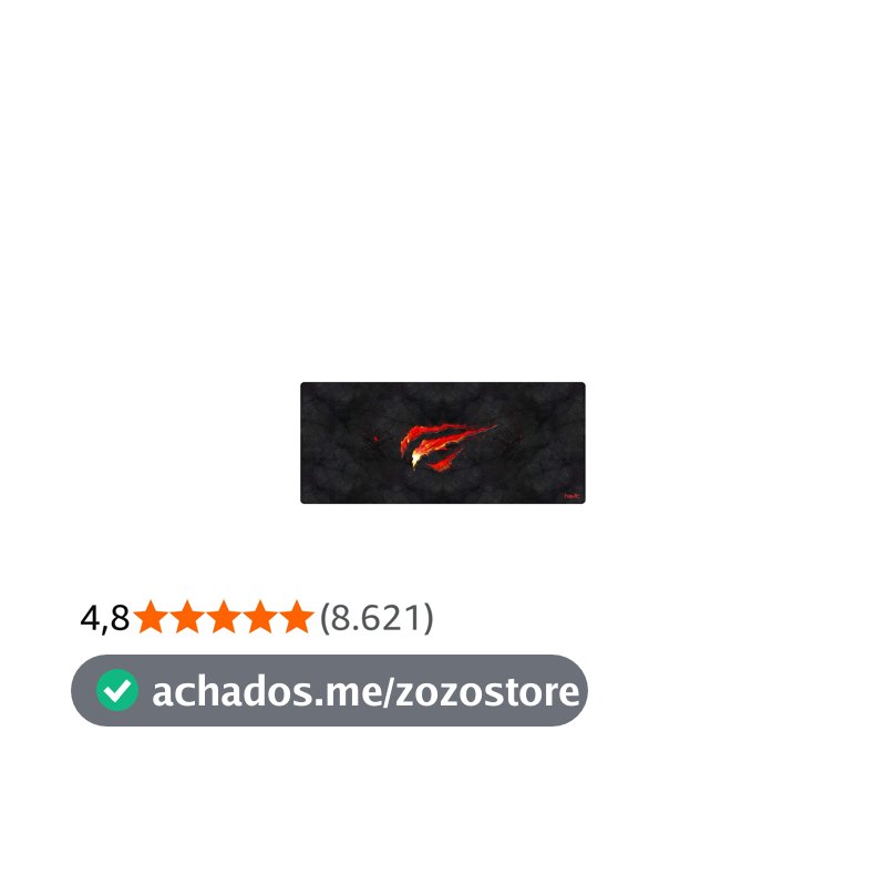 Havit Mouse Pad Grande 70 X 30 Cm Gamer, Hv-MP861, Movimento Suave e Preciso, Costurado, Preto