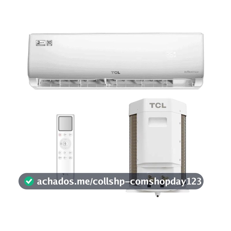 AR CONDICIONADO TCL SPLIT HI WALL ELITE INVERTER 12.000 BTUS TAC-12CSGV-INV 220V