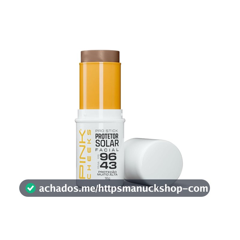 Pro Stick Protetor Solar Facial FPS96 PRO30 14g Pink Cheeks