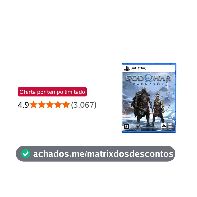 God of War Ragnarök - Edição Standard - PlayStation 5