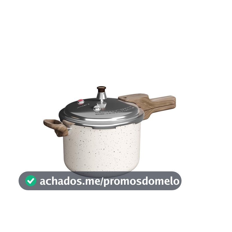 Mimo Style Panela de Pressão PressCook Marmol, Antiaderente 6,8l