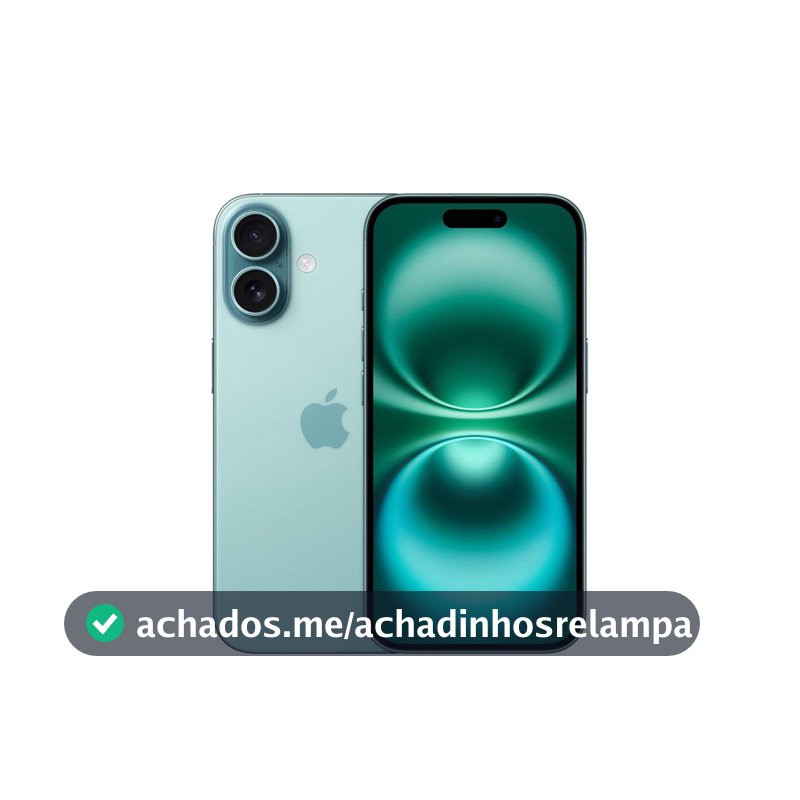 Apple iPhone 16 (256 GB) – Verde-acinzentado