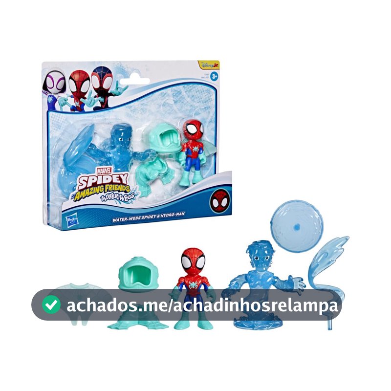 Marvel Spidey and his Amazing Friends Water-Webs Spidey & Hydro-Man