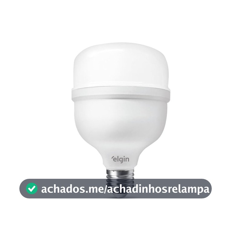Lâmpada LED Super Bulbo Elgin 50W 6.000K Bivolt
