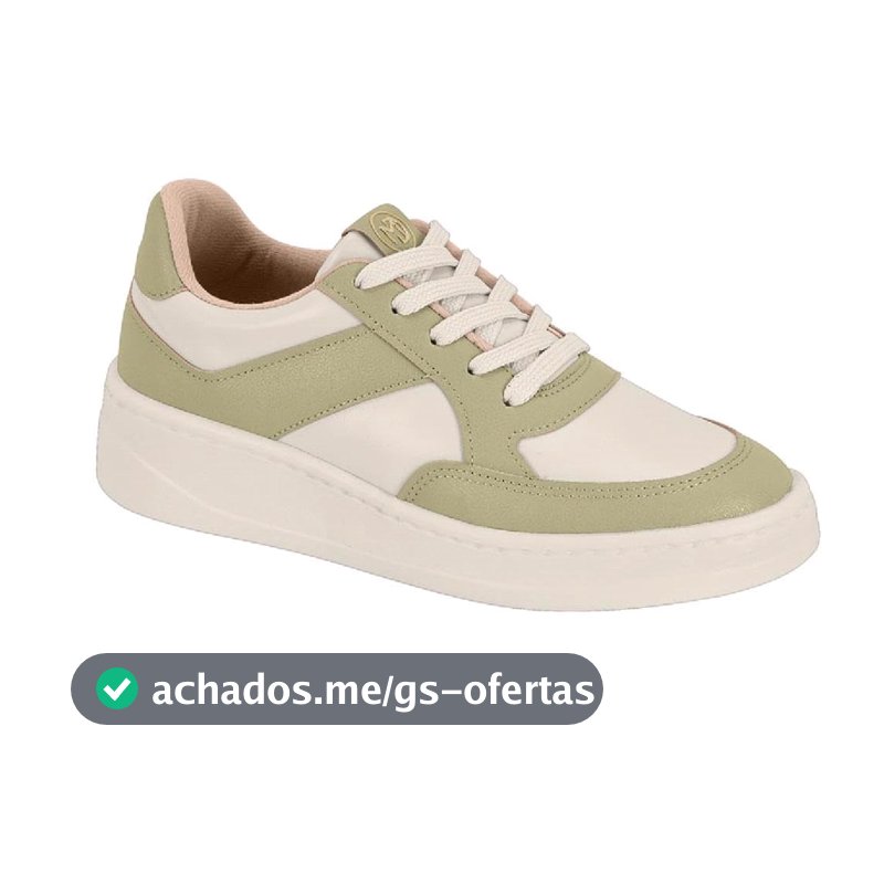 Tênis Feminino Conforto Casual Flatform Moderno Modare