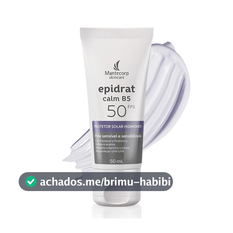 Protetor Solar Hidratante Epidrat Calm B5 FPS50 50ml